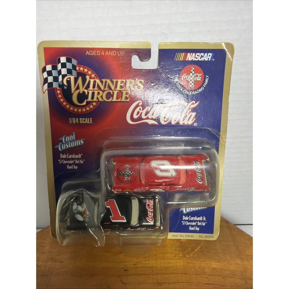 Winner's Circle‎ Coca Cola Diecast Nascar Dale Earnhardt and Dale Earnhardt Jr.